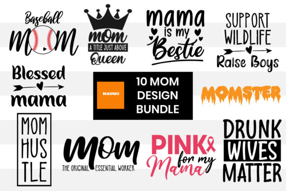10 Mom Craft Bundle: A Powerful Freebies Graphic for Branding and Marketing