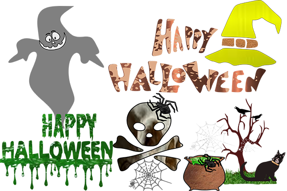 4 Halloween Cliparts Review