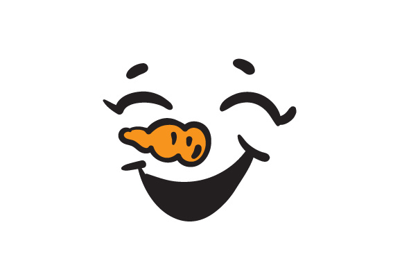 Happy Snowman Face SVG: A Festive Craft Asset for Christmas Crafts