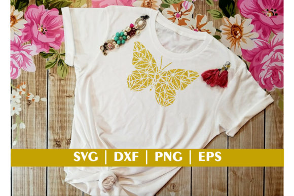 Polygonal Butterfly Cutting Files: Graphics for Crafts
