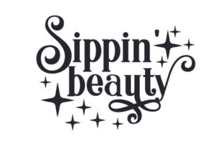 Sippin Beauty: A Versatile Crafts Freebie for Modern Branding
