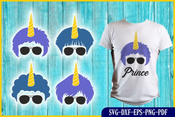 Unicorn Boy Graphics: A Versatile Craft Asset for Content Creators